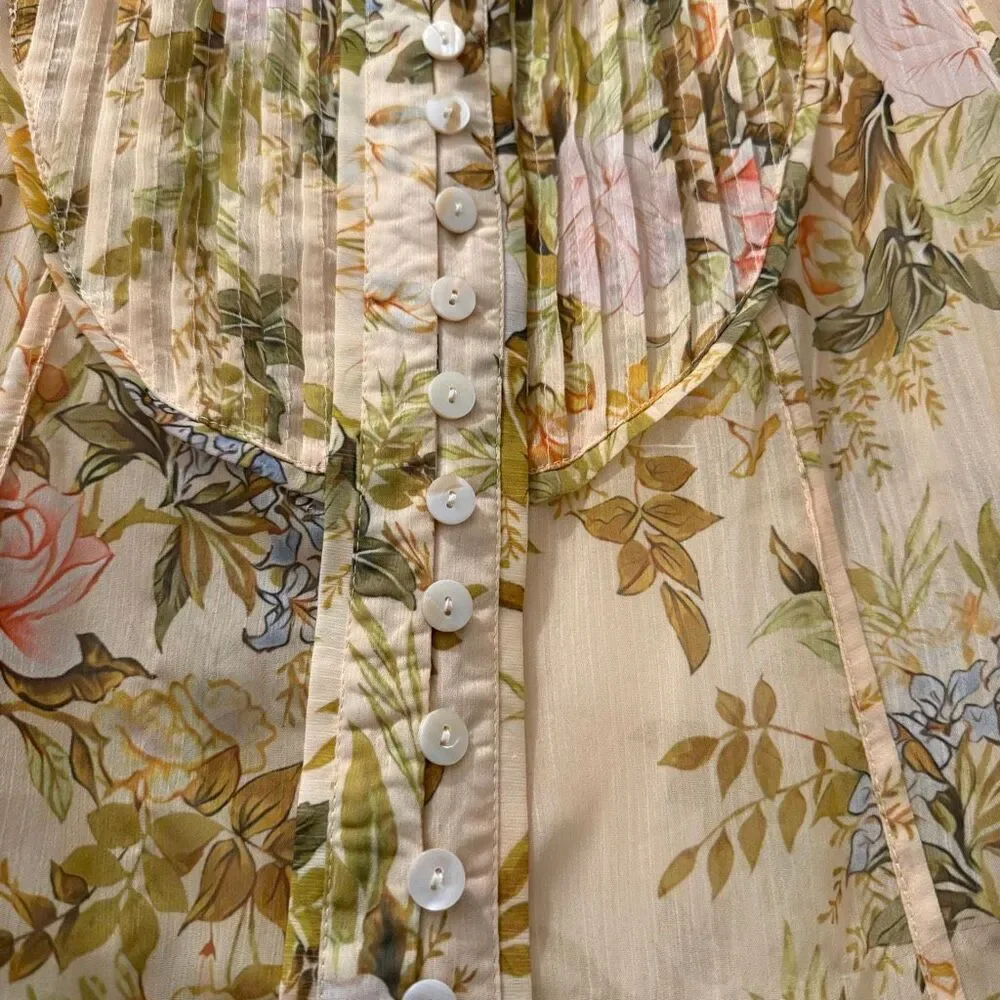 Beluha Style Floral Mini Dress - Picture 3 of 6